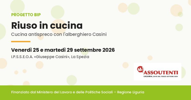 riuso in cucina